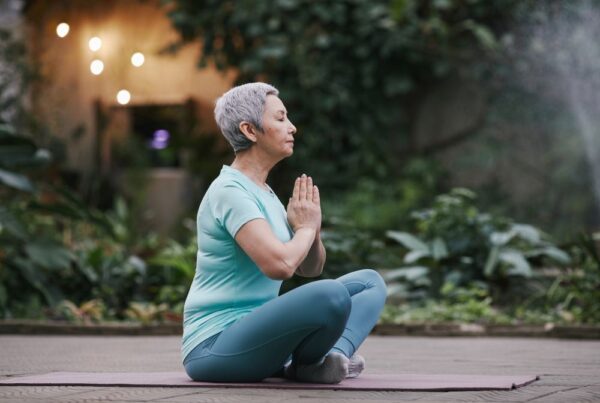 Advanced Care seniors and senior yoga